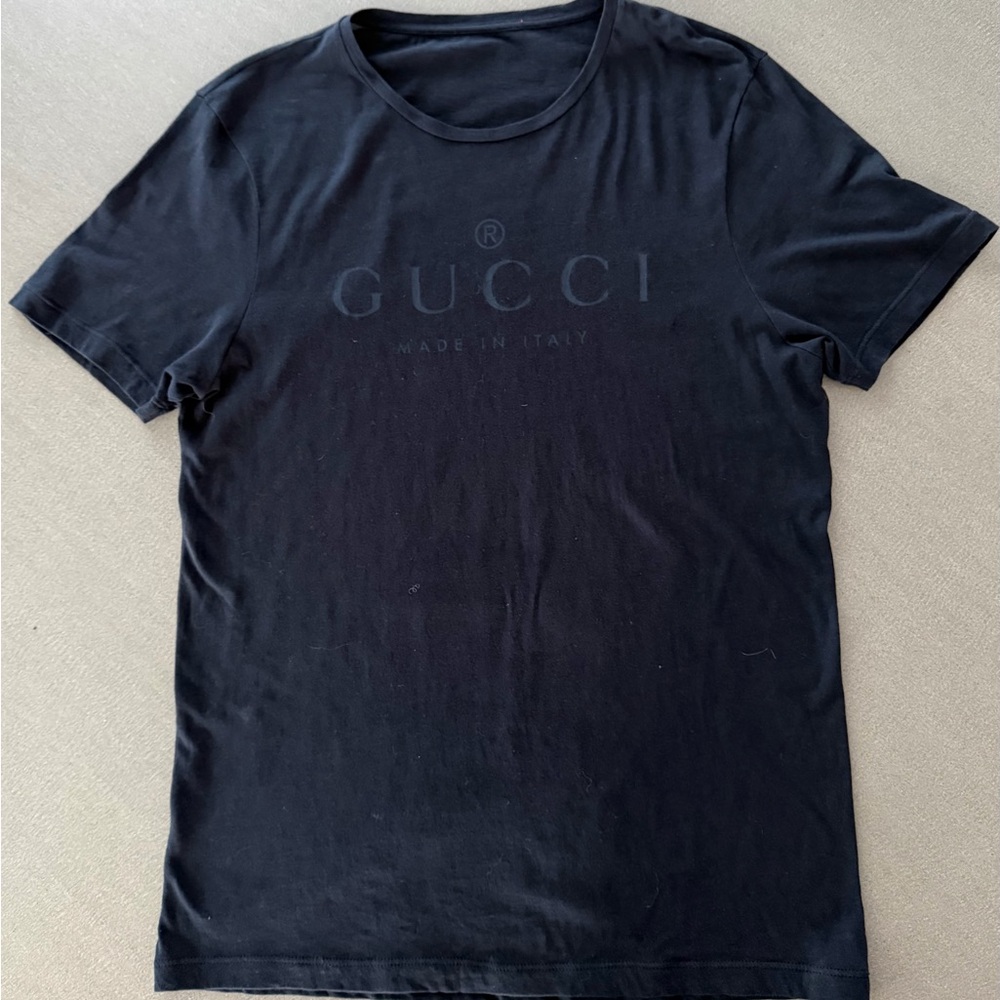 Gucci Woman’s Navy Short Sleeve Tee sz L